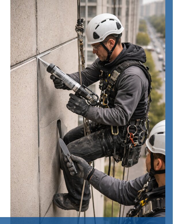 Первичная герметизация швов в Медногорске от 610 р. | ВЫСОТНИК-Мдн