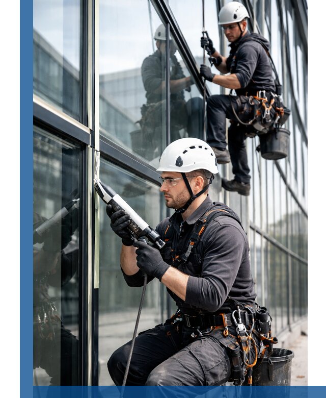 Герметизация витражных швов в Медногорске для зданий и фасадов