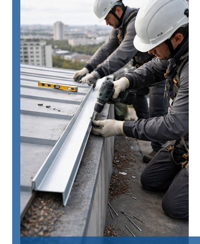 Монтаж капельника на кровле в Медногорске с гарантией качества