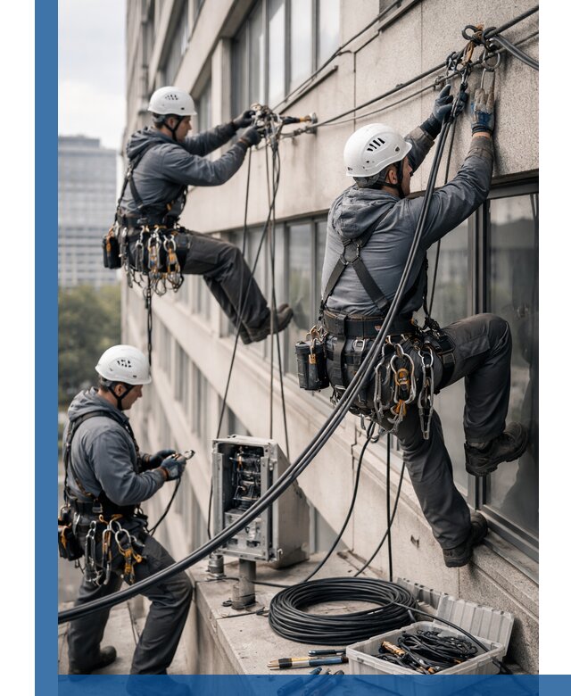 Прокладка оптоволоконного кабеля в Медногорске под ключ с тестированием