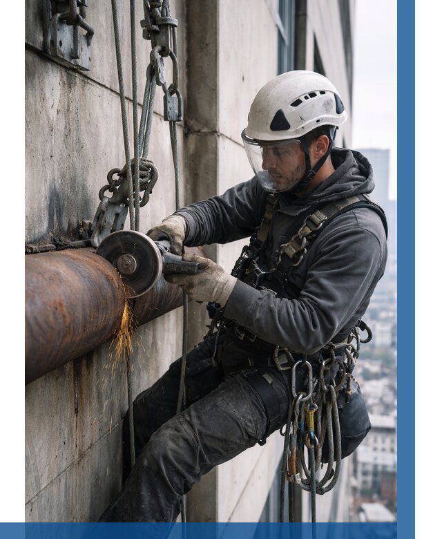 Резка металла на высоте в Медногорске по цене от 4577 р. | ВЫСОТНИК-Мдн