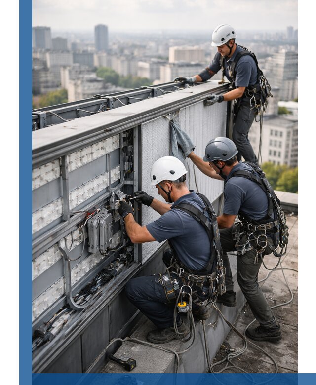 Профессиональное обслуживание крышной рекламы в Медногорске под ключ