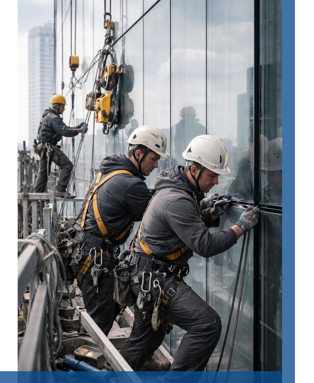 Структурное остекление фасадов в Медногорске от 9663 р. | ВЫСОТНИК-Мдн