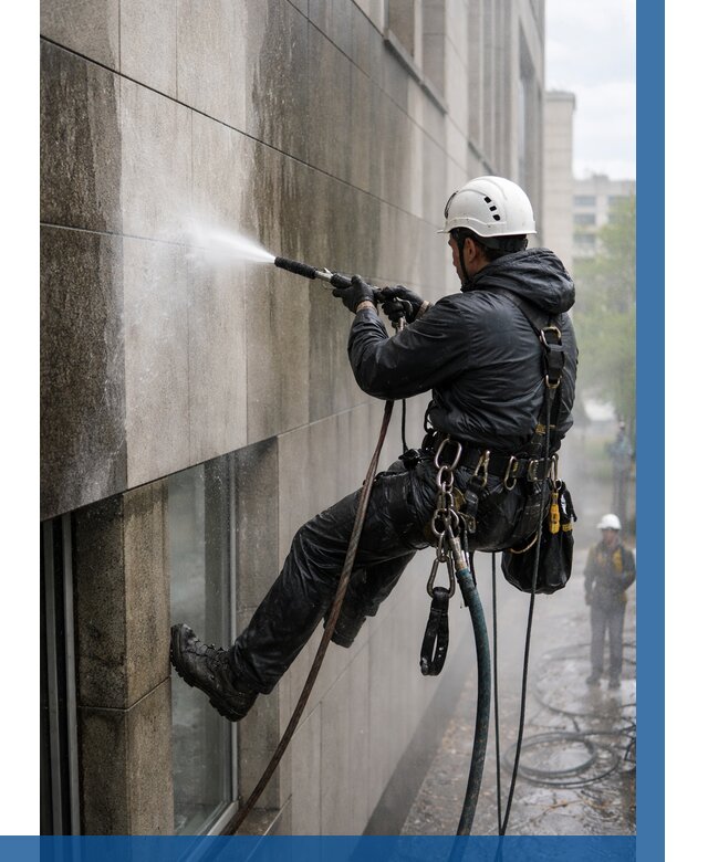 Гидроструйная очистка поверхностей в Медногорске от 865 р. | ВЫСОТНИК-Мдн