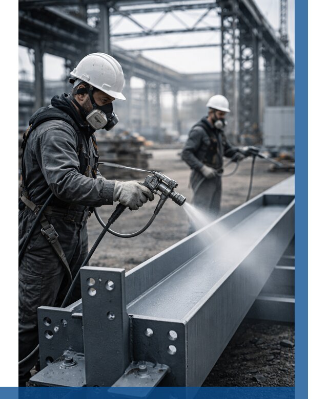 Антикорроз. обработка металлоконстр. в Медногорске от 458 р. | ВЫСОТНИК-Мдн