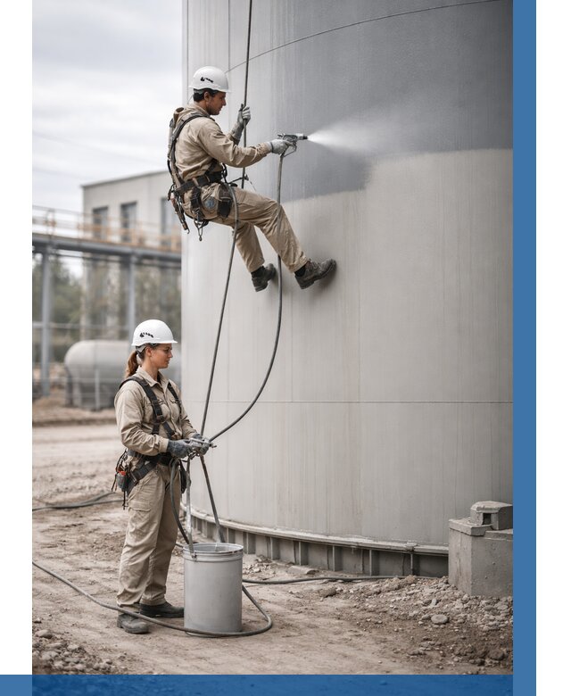 Покраска резервуаров в Медногорске от 1221 р. | ВЫСОТНИК-Мдн — заказать