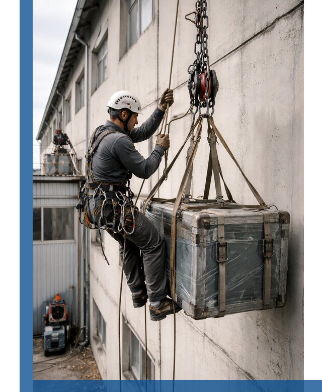 Подъем грузов на высоту в Медногорске для промышленных объектов