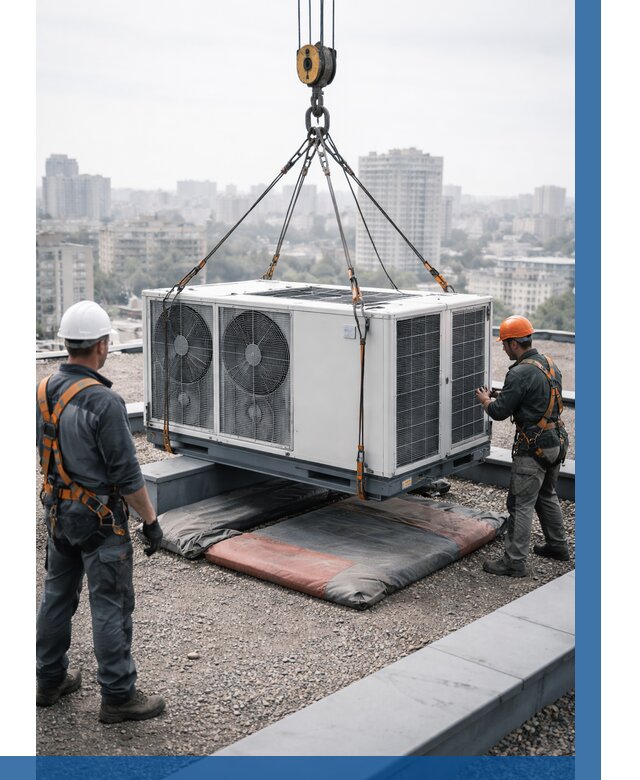 Подъем груза на крышу в Медногорске от 5086 р. | ВЫСОТНИК-Мдн заказать