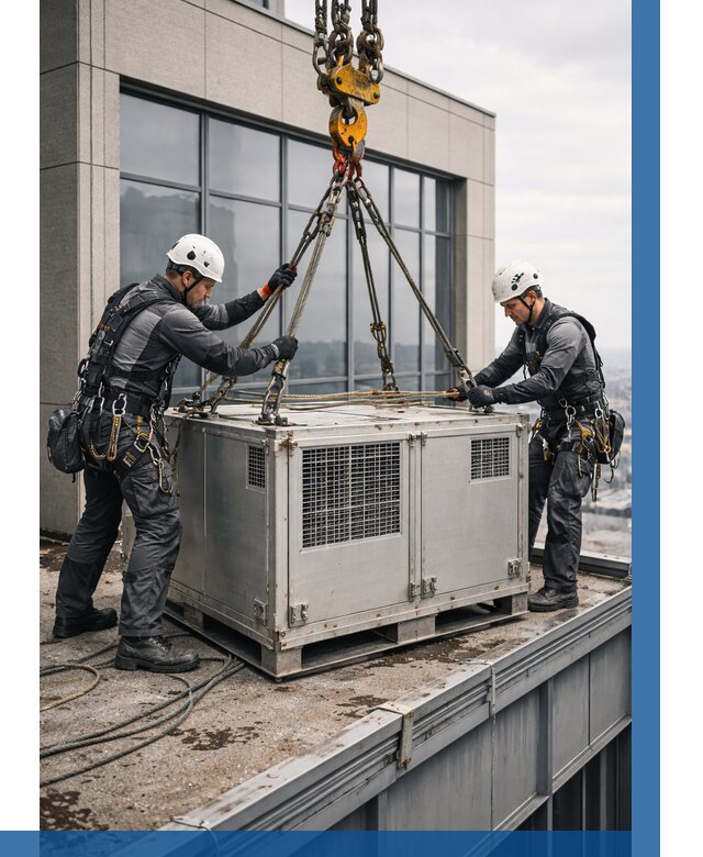 Такелажные работы на высоте в Медногорске от 8138 р. | ВЫСОТНИК-Мдн