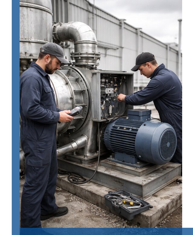 Техническое обслуживание промышленного оборудования в Медногорске