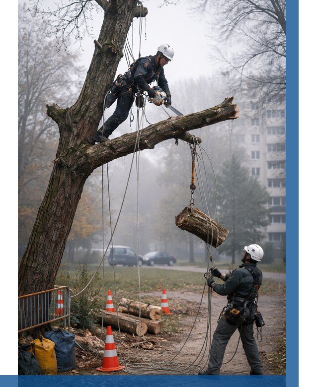 Удаление аварийных деревьев в Медногорске от 15258 р. | ВЫСОТНИК-Мдн