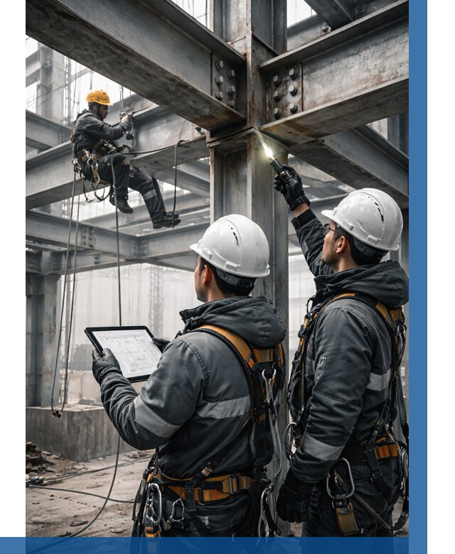 Обследование металлоконструкций в Медногорске от 5595 р. | ВЫСОТНИК-Мдн