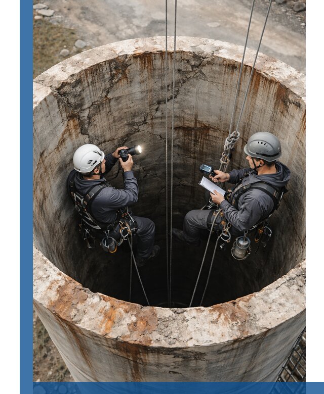 Обследование дымовой трубы: диагностика и оценка состояния в Медногорске